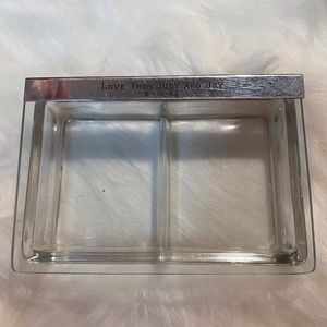 Vintage glass box cards cigarettes 1963